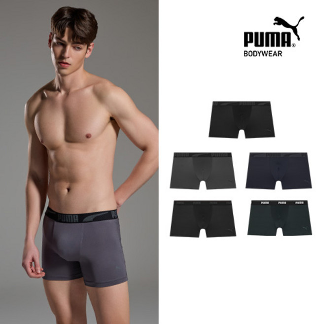 [푸마] 남성 드라이셀 드로즈 5종세트