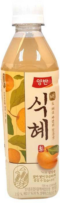 원하프양반배식혜 500ML동원, 500ml, 1개