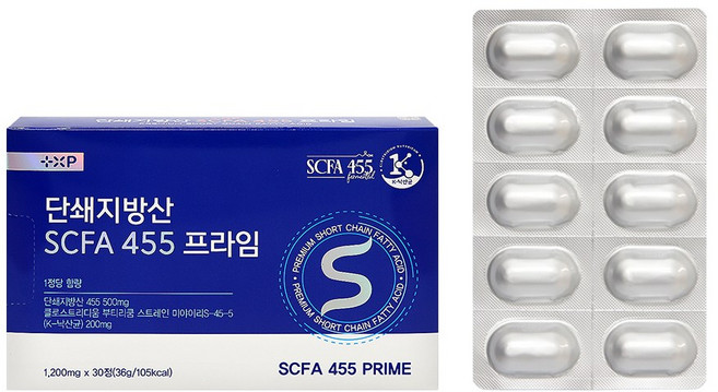 낙산균 포스트바이오틱스 한국인에 맞춘 유산균 미야리 변비 비만 혈당조절 대장에너지원 단쇄지방 산 k낙산균 프라임, 30개, 1정