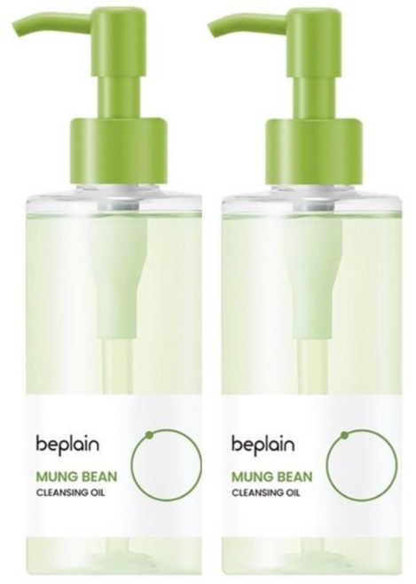 비플레인 녹두 클렌징 오일 200ml, 2개