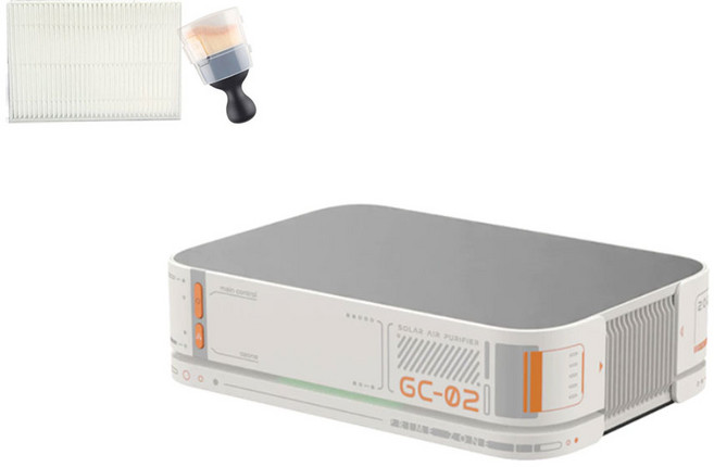 Future Lab 光能清淨機 家用車用空氣清淨機, GC2【特仕款】+副廠軟毛刷+濾網, 特仕款, GC2【特仕款】+副廠軟毛刷+濾網