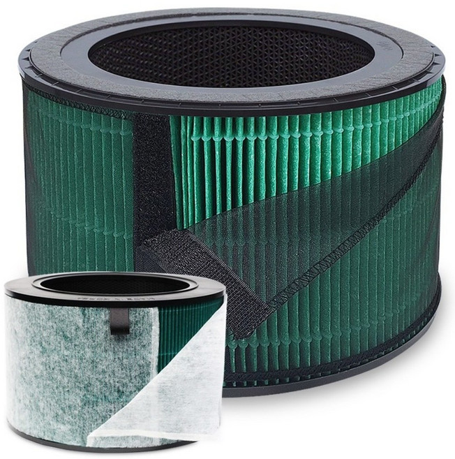 환경필터 LG 엘지 360 공기청정기 퓨리케어 호환 헤파필터 + 탈취필터 + 필터세이퍼 세트, LG 360(스페셜 1개), 1개