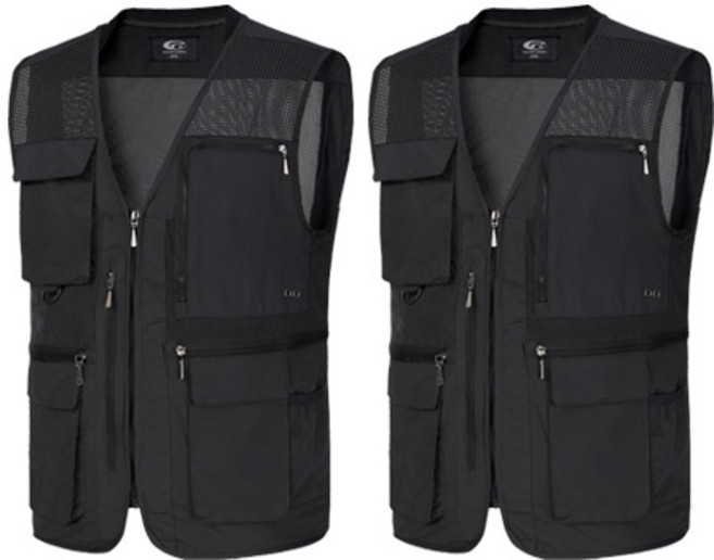 [1+1] 남성 춘추 멀티 워크 쿨 메쉬 포켓 조끼 SWV6 배달조끼 망사조끼 현장복 작업조끼 건설현장