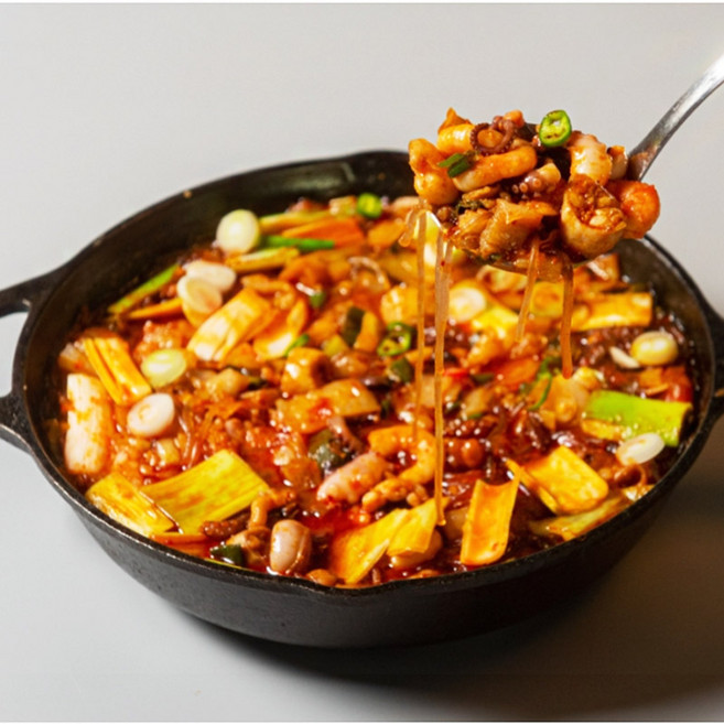 낙곱새만들기 부산낙곱새밀키트 3인분 곱도리 곱돌이, 1세트, 890g