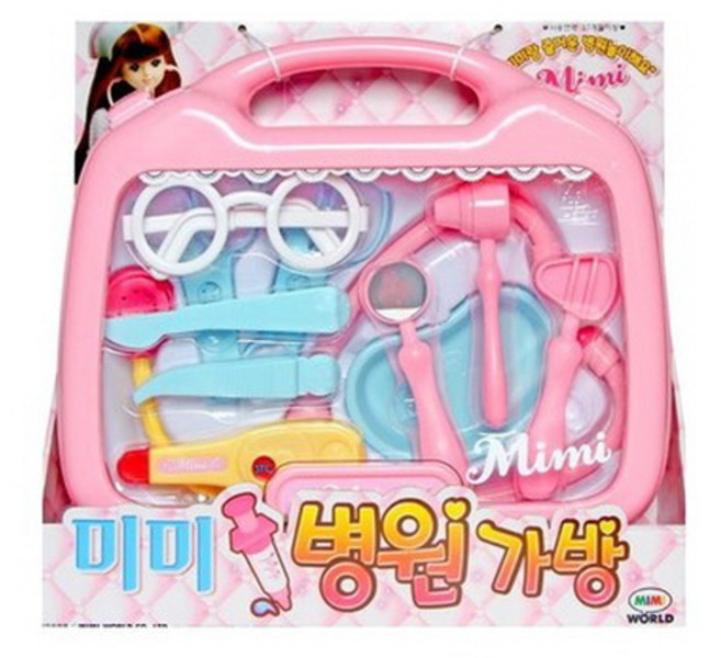 미미 병원가방 미미 병원놀이, 1개