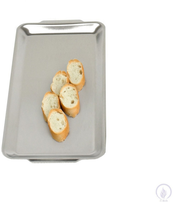 한울숨 업소용 직사각 무광 스텐 접시 중 서빙트레이
