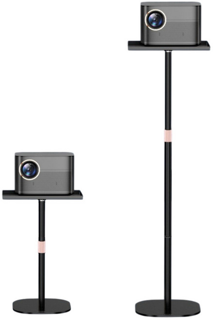 뉴라이즈 빔프로젝터 거치대 받침대형 선반형 소형 대형, 소형(20~40cm)