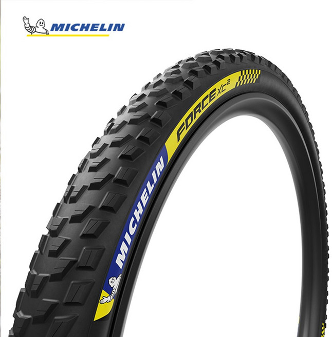 미쉐린 포스 XC2 레이싱 폴딩 29x2.1 MTB 자전거 타이어, 1개