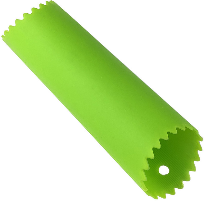 矽膠剝蒜器 手動按壓式去皮工具, 綠色, 1個
