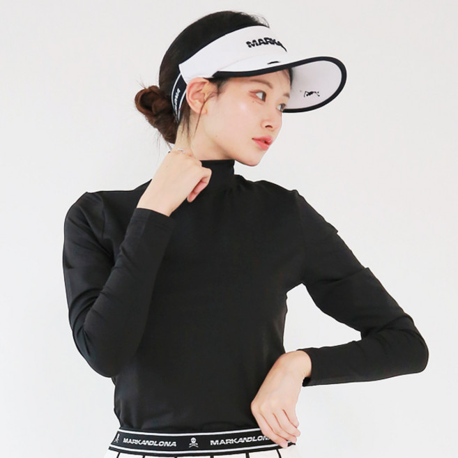 제이비골프 골프 이너웨어 여성 반목 폴라 긴팔 티셔츠 스포츠 기능성