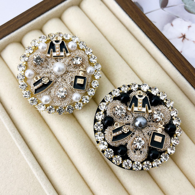 홍시마켓 보석 블링블링 브로치