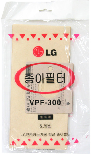 LG전자 정품 진공청소기 먼지봉투 종이필터 V-C400T V-C401T V-C410AT V-C341AT V-C343AT, LG전자 정품 진공청소기 먼지봉투 종이필터 V-C400, 1개