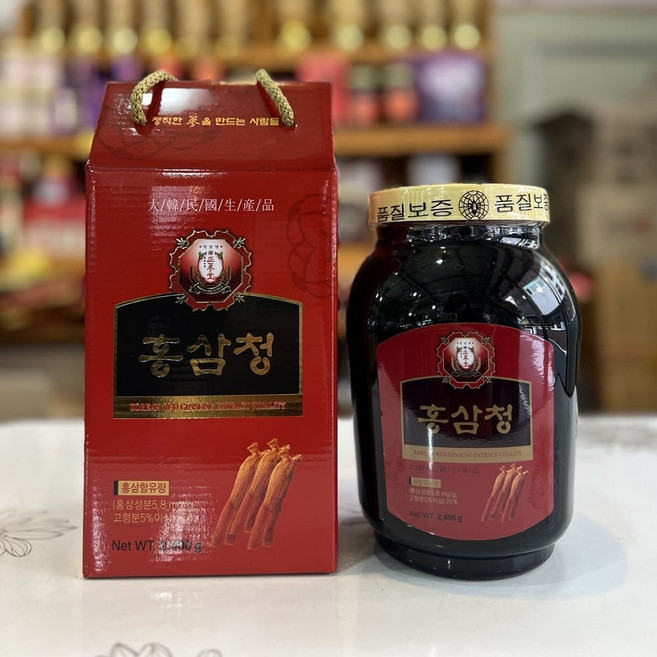 동진제약 홍삼청, 2개, 2.4kg