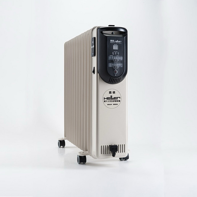 HELLER 嘉儀 10葉片電子式恆溫電暖爐 KED510T 安全節能暖房