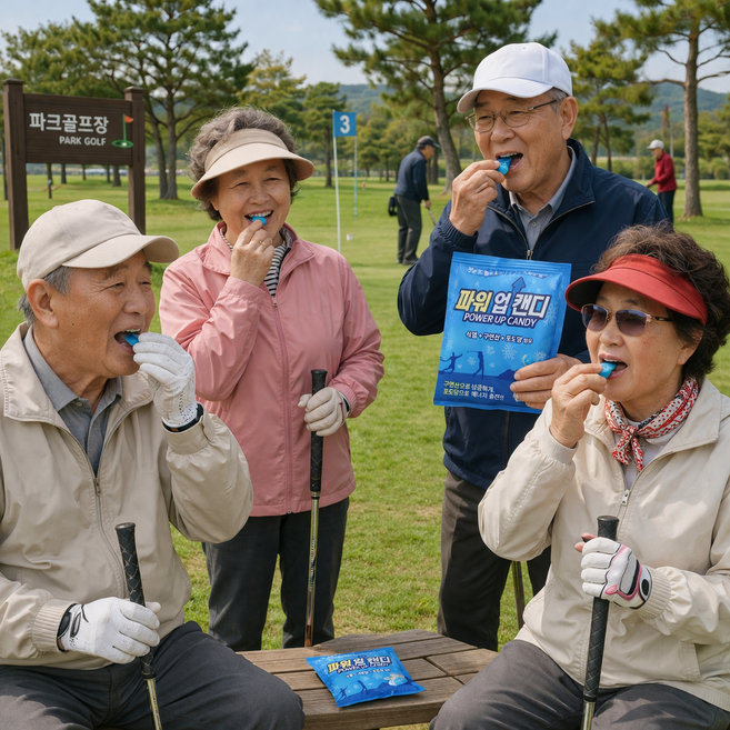 파워업캔디 100g 식염캔디 온열질환예방캔디 건설현장 근로자 폭염예방 골프장 파크골프장 등산활동 포도당사탕 천일염사탕 구연산사탕 전해질 보충, 4개, 2.4kg
