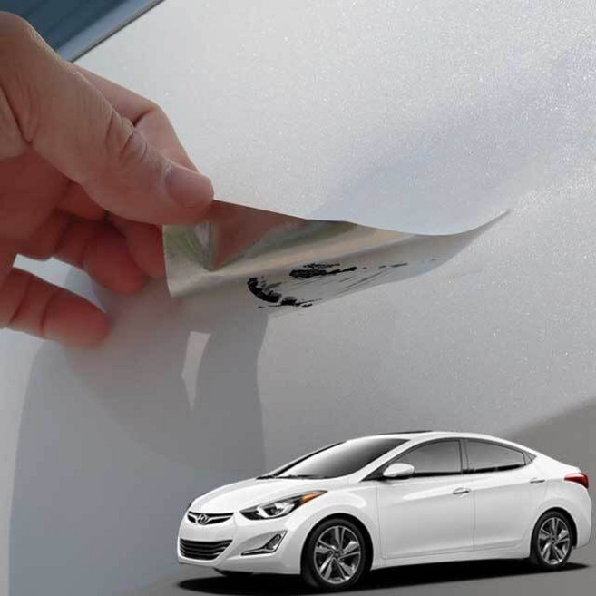 아반떼MD 붓펜 스티커 YAC 크리이트 페인트 pop+5334Ps