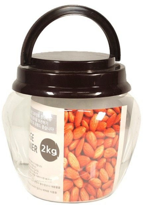 장독대 식품용기 2kg 된장통, 1개