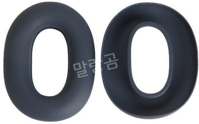 소니 WH-1000XM6 케이스에 적합 심플 솔리드 컬러 XM6 헤드폰 케이스진정한 무선 노이즈 캔슬링 오버이어 케이스소니 보호 케이스 헤드빔 귀마개, Sony WH-1000XM5 헤드셋 케이스, 블루 귀마개 프로텍터, 1개