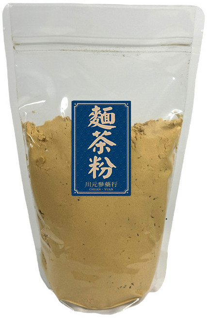 【川元參藥行】古早味麵茶粉 傳統風味 香氣濃郁 快速沖泡, 600g, 1個