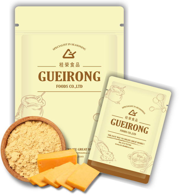 GUEIRONG 桂榮食品 橘起司粉 蛋奶素風味灑粉, 30g, 1個