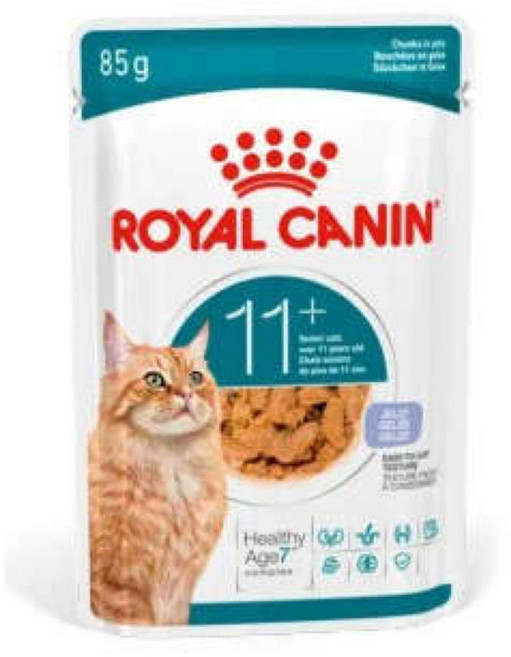 로얄캐닌 캣 에이징 11+ 파우치 젤리 85g X 6개