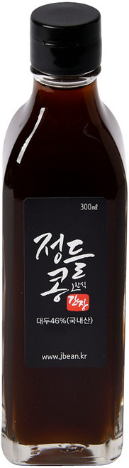 정들콩 전통 재래 한식간장 300ml 국내산 콩 추천 판매, 1개