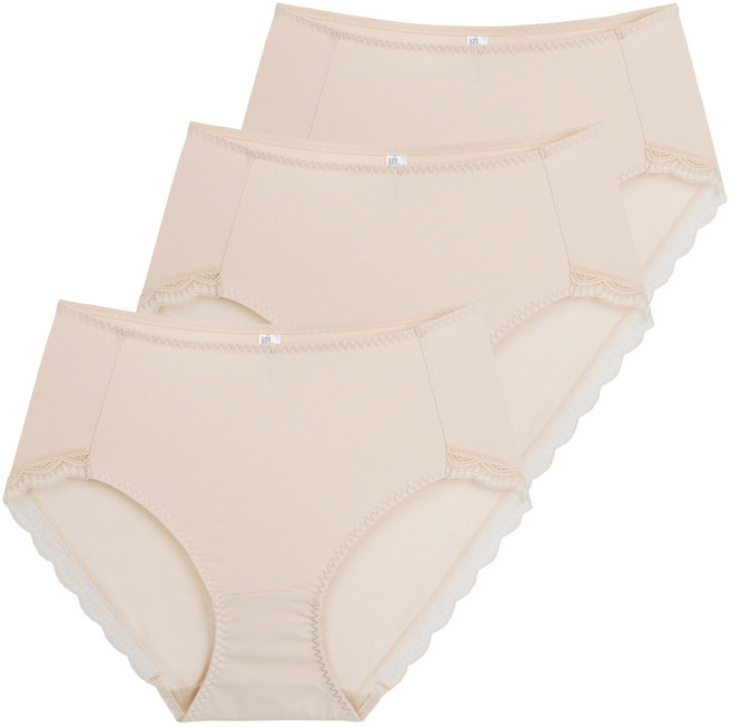 판도라by비비안 플러스사이즈 면스판 팬티 90~125 3매