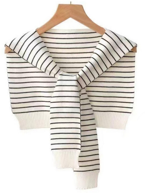 봄 가을 니트 어깨 숄 케이프 망토 머플러