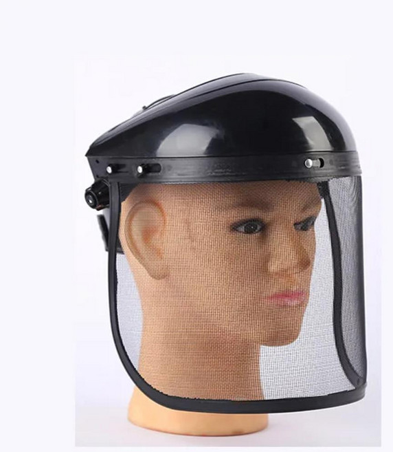 방독면 작업 안전 보호 금속 메쉬 페이스 정원사 깎기 목공 용접 헤드, 3.Black, 1개