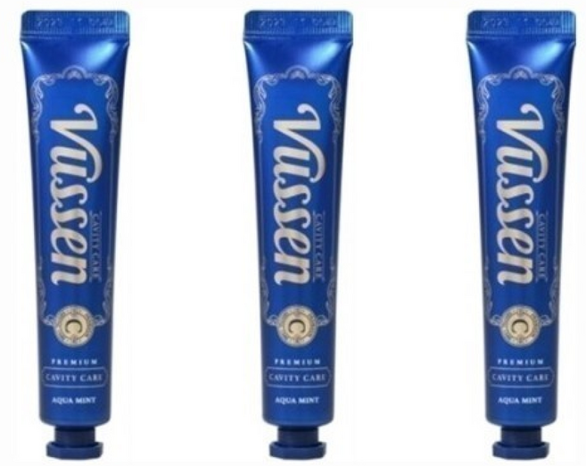 오스템 뷰센C 휴대용 여행용 기능성치약 세트(충치케어) / /복수구매할인/여행/학교/사무실, 10개, 40g