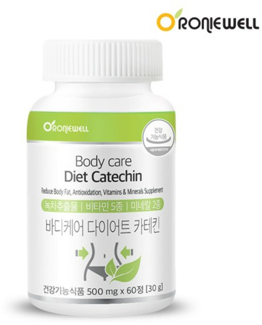 로니웰 바디케어 다이어트 카테킨, 1개, 60정