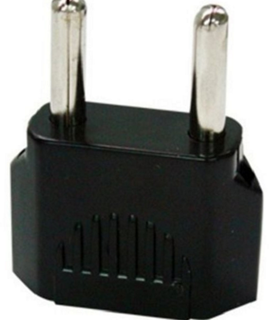 루체트리 220V 국내용 변환 돼지코 어댑터 플러그 전원 멀티탭, 42mm, 혼합 색상, 1개