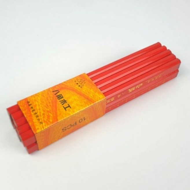 작업용 목공용 연필 목수용 납작 튼튼한 건축 세트 10p, 상세페이지 참조, 상세페이지 참조