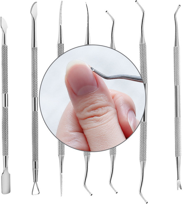 (네일 큐티클 퓨서 1P) 내성 발톱 손톱 네일 큐티클 퓨서 큐렛 보조기 니퍼, SW-703PC [1P], 1개