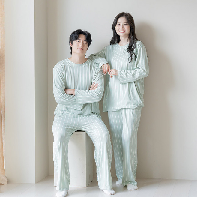 피치기모 라운드 상하세트 빅사이즈 남여공용 수면잠옷 아킵