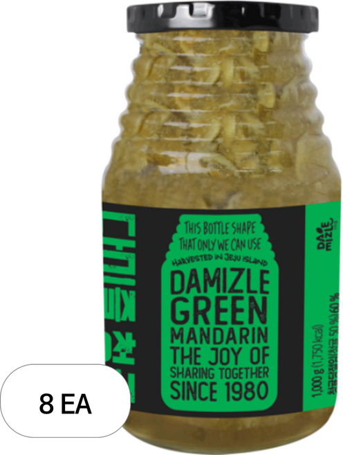 다미즐 제주 청귤차, 1kg, 1개입, 8개