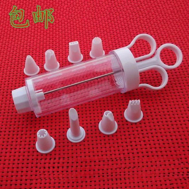 베이킹 짤주머니 주사기 아이싱 케이크 생크림 튜브, 대형 아이싱 패널 포함, 대형 아이싱 플레이트 포함, 1개