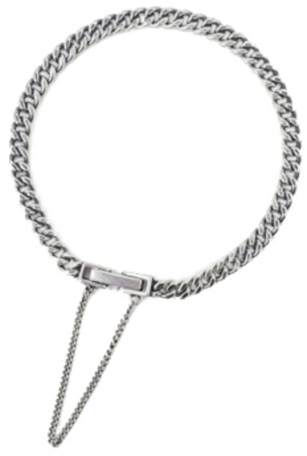 에르모사제이 W063 실버 925 기본 베이직 볼드 엔틱 체인 은 팔찌