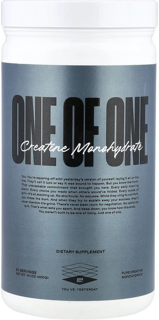 매우편하고 ONE OF ONE 크레아틴 일수화물 400g(14.1oz) 끝내주게잘나가는상품, ONEOFONE크레아틴일수화물400g141oz, 400g, 1개 - 쿠팡