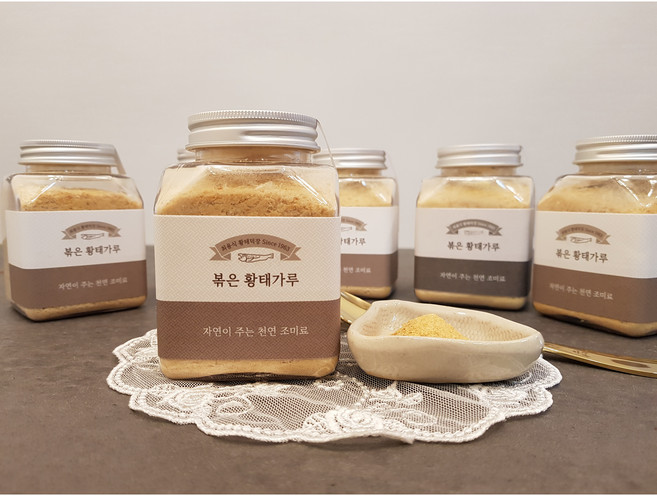 100%국내 자연건조 용대리 최용식 명품황태 가정용 (황태가루 150g), 1개