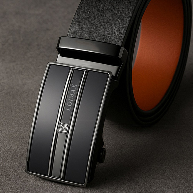 로이맥스 통가죽 빅사이즈 50까지 MA-1000시리즈 남성벨트 남자 자동 정장