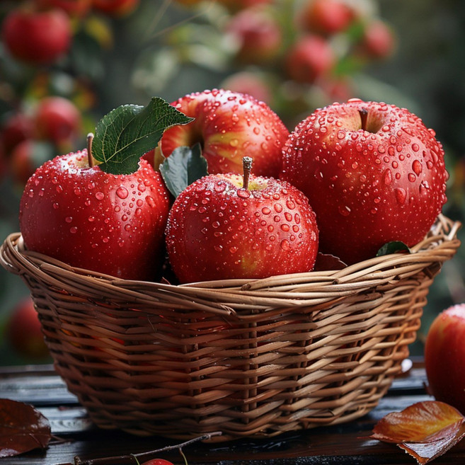 껍질째 먹는 고당도 세척사과 디아머스, 1개, 4kg (중소과)