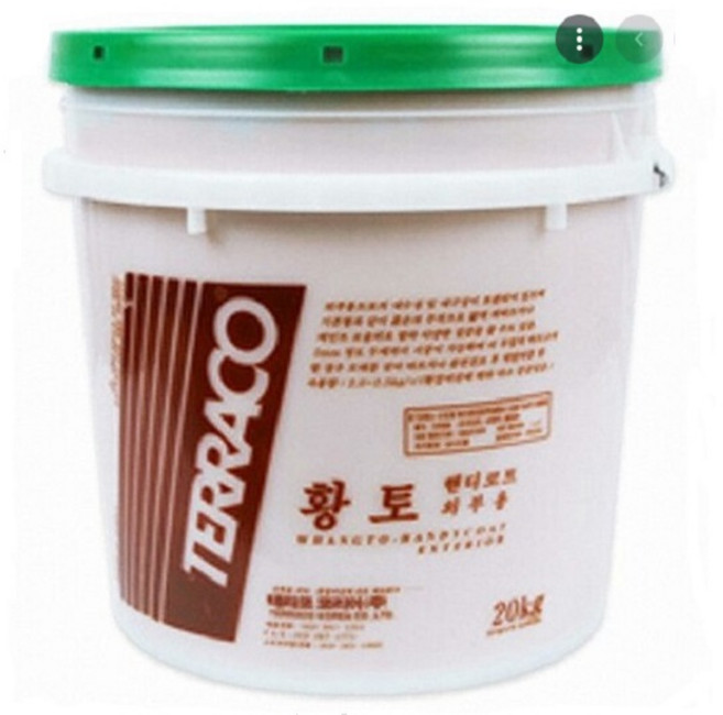 테라코 황토핸디코트(외부용) 20kg, 황토색, 1개