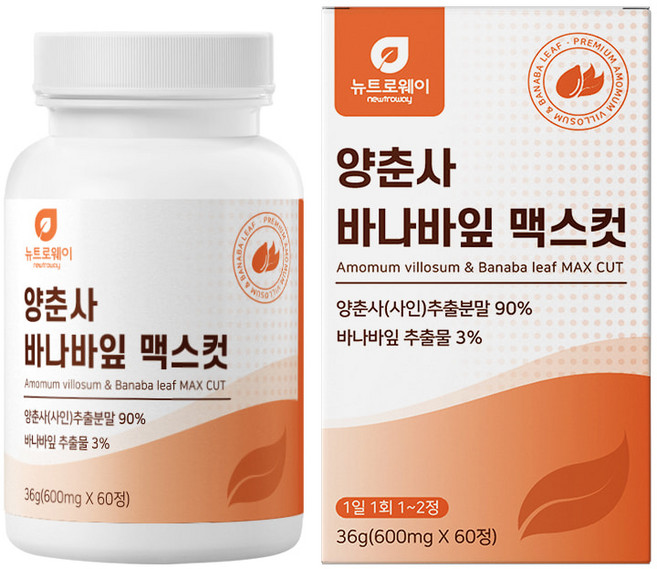 양춘사 미얀마산 바나바잎 바만관리 60정, 1개