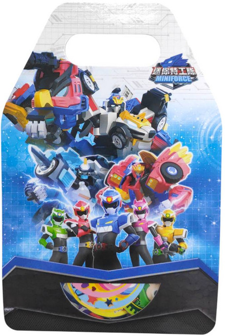 MINIFORCE 迷你特工隊 貼紙, 彩色, 1個