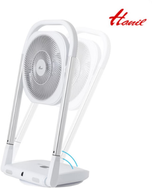 한일 무선 초슬림 폴딩팬 BLDC 사은품증정 선풍기 유무선 12단 16엽날개 리모컨 접이식, 1.한일전기 DCF-10HKR