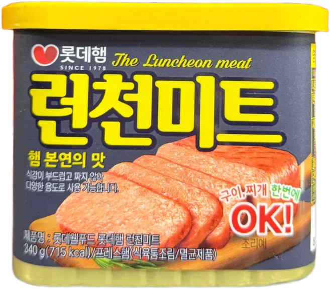 롯데 런천미트 340g, 8개