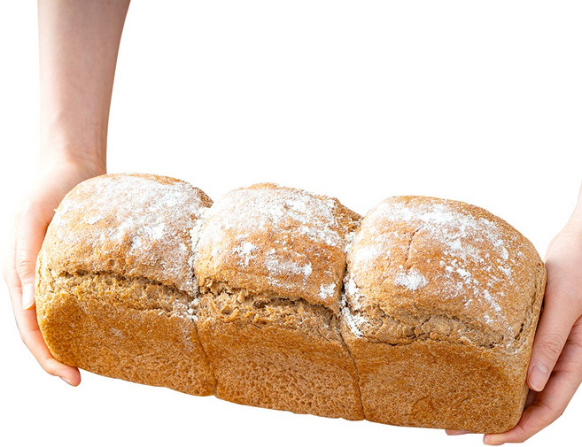 홀위트데이 100% 통밀빵 다이어트빵 비건빵 식빵 무설탕 식사빵 저당, 1kg, 1개, 통밀식빵