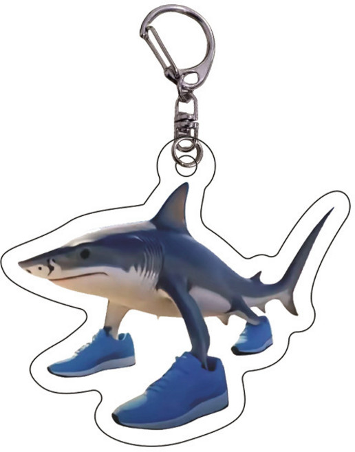 로앤제이 이탈리안 브레인롯 아크릴 키링, 1개, 23. 트랄랄레로 트랄랄라