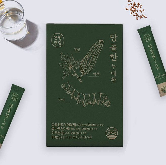 당돌한 누에환, 3g, 180개